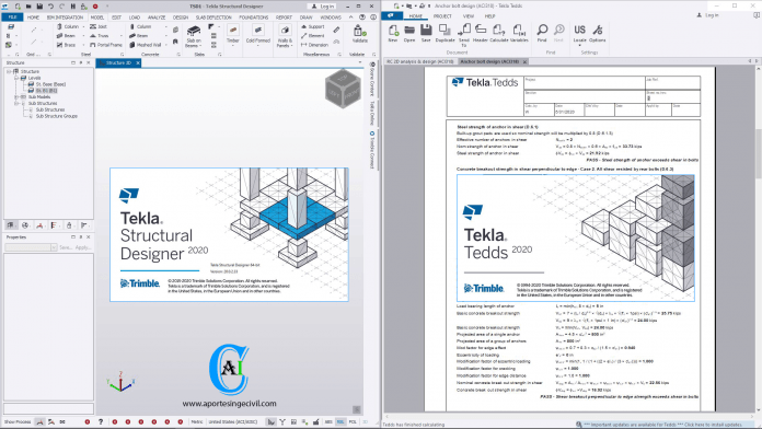 Tekla Structural Design Suite 2020