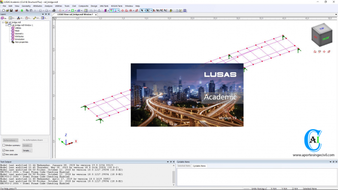 LUSAS Academic v19