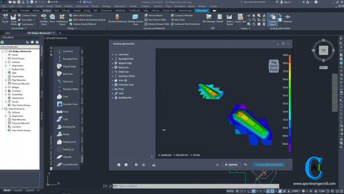 Grading Optimization for Civil 3D 2022