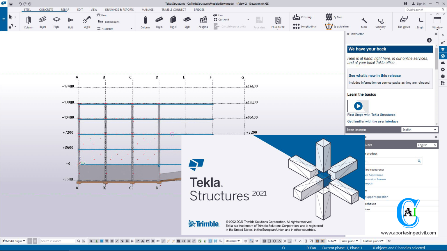 Tekla Structures 2023 SP7 for windows download