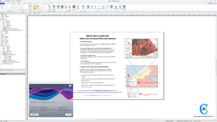 Golden Software Surfer v30