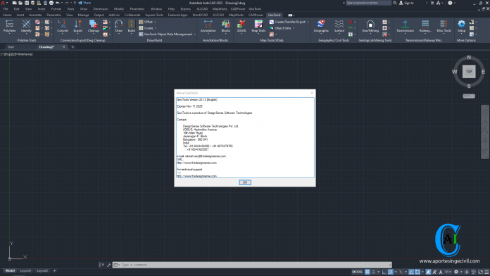 GeoTools v22 para AutoCAD