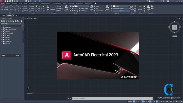 Autodesk AutoCAD Electrical 2023 En Español E Inglés