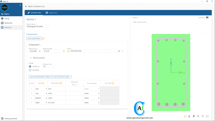 Oasys AdSec v10