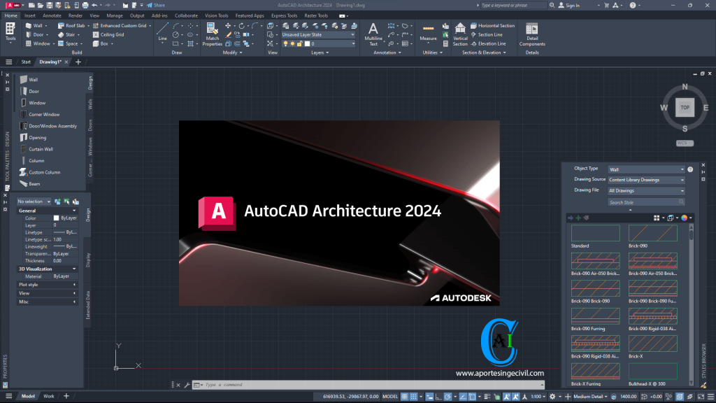 Autodesk AutoCAD Architecture 2024 en español e inglés