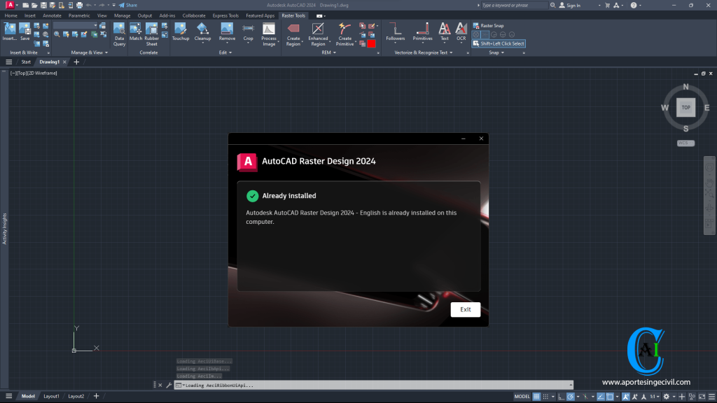 Autodesk AutoCAD Raster Design 2024