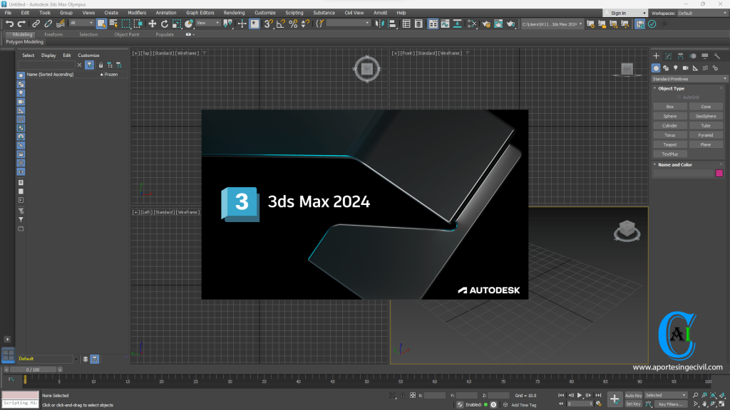 Autodesk 3ds Max 2024 (Multilenguaje)