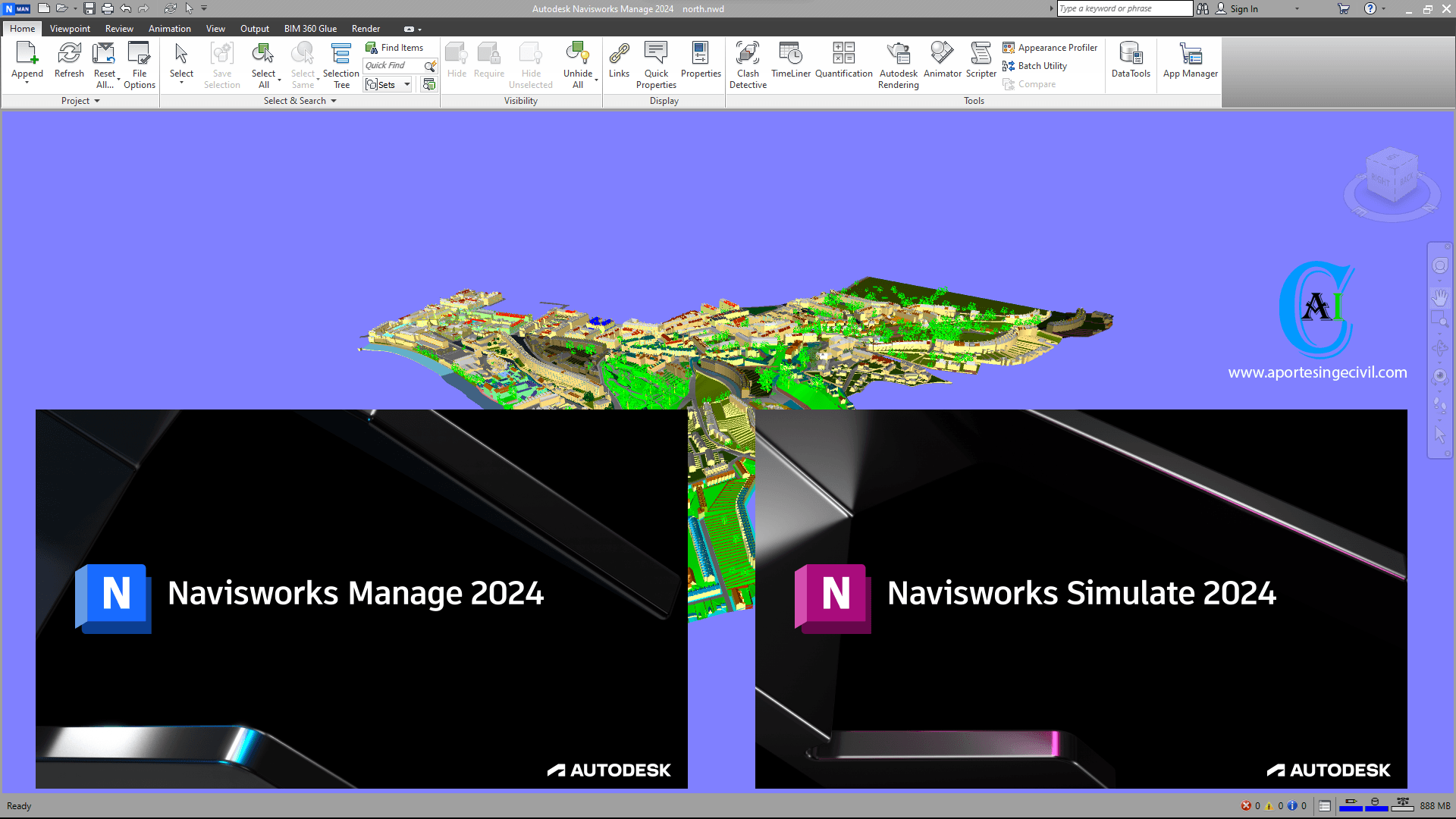 navisworks freedom 2024