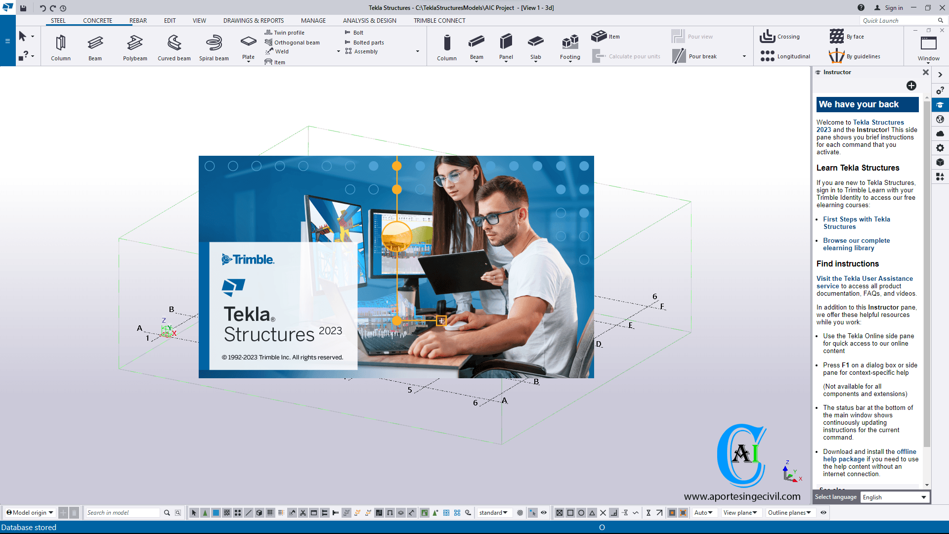 download the new version for windows Tekla Structures 2023 SP4