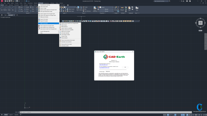 ArqCom CAD-Earth 8.1