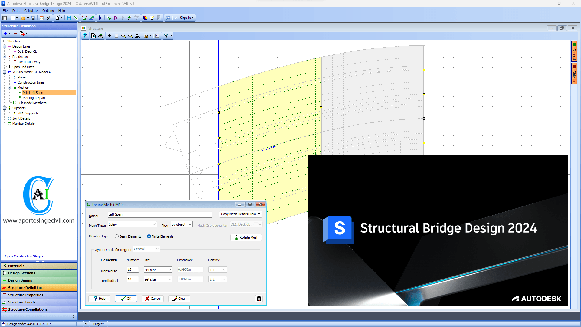 Autodesk Structural Bridge Design 2024