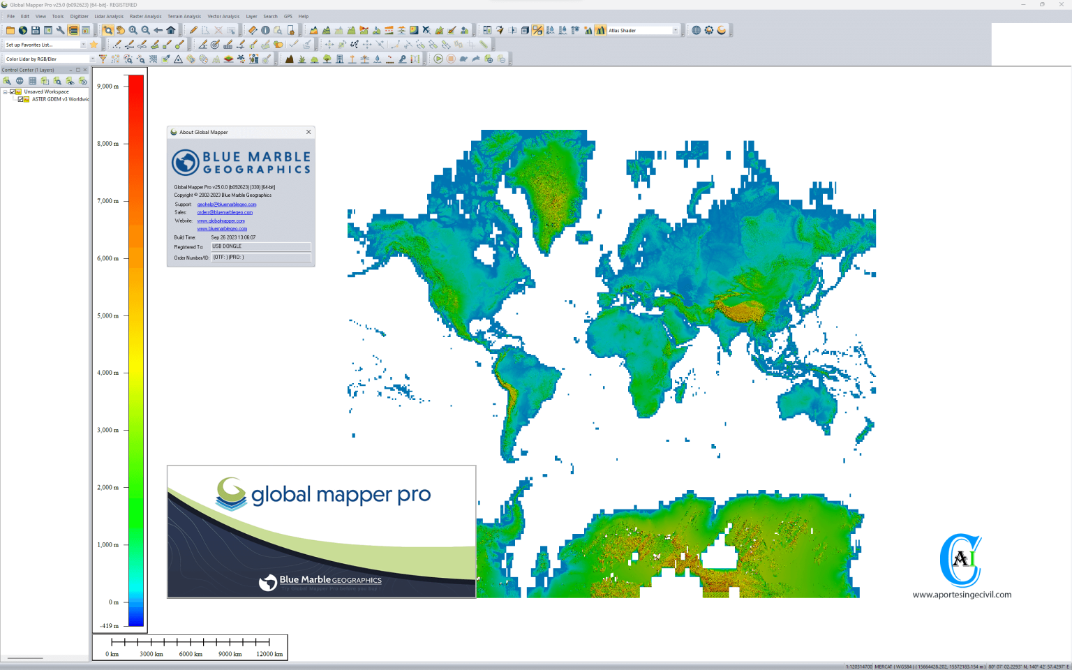 Blue Marble Global Mapper Pro V25.1.1