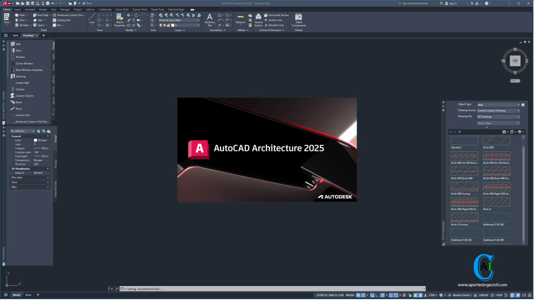 Autodesk AutoCAD Architecture 2025 en español e inglés