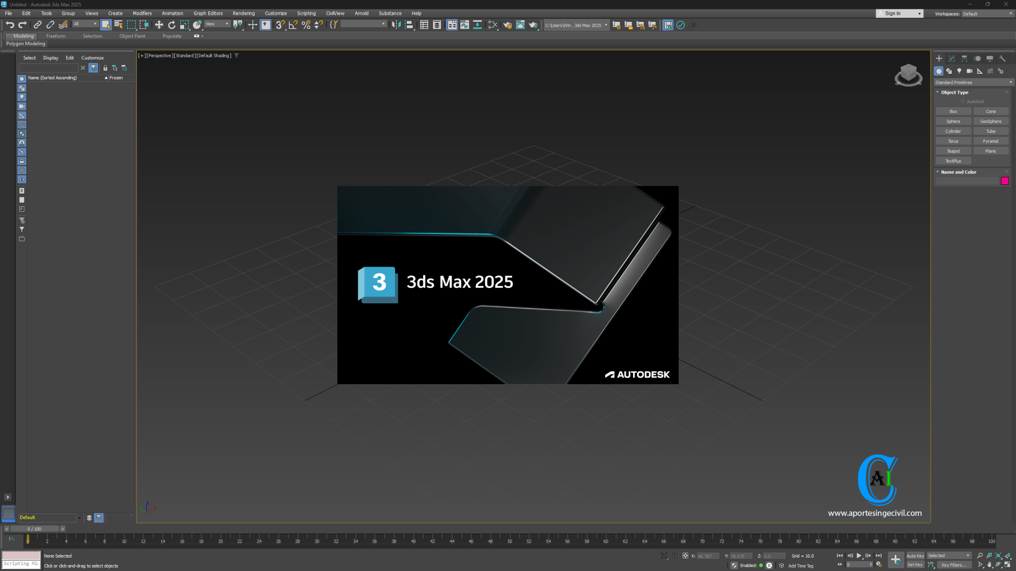 Autodesk 3ds Max 2025 (Multilenguaje)