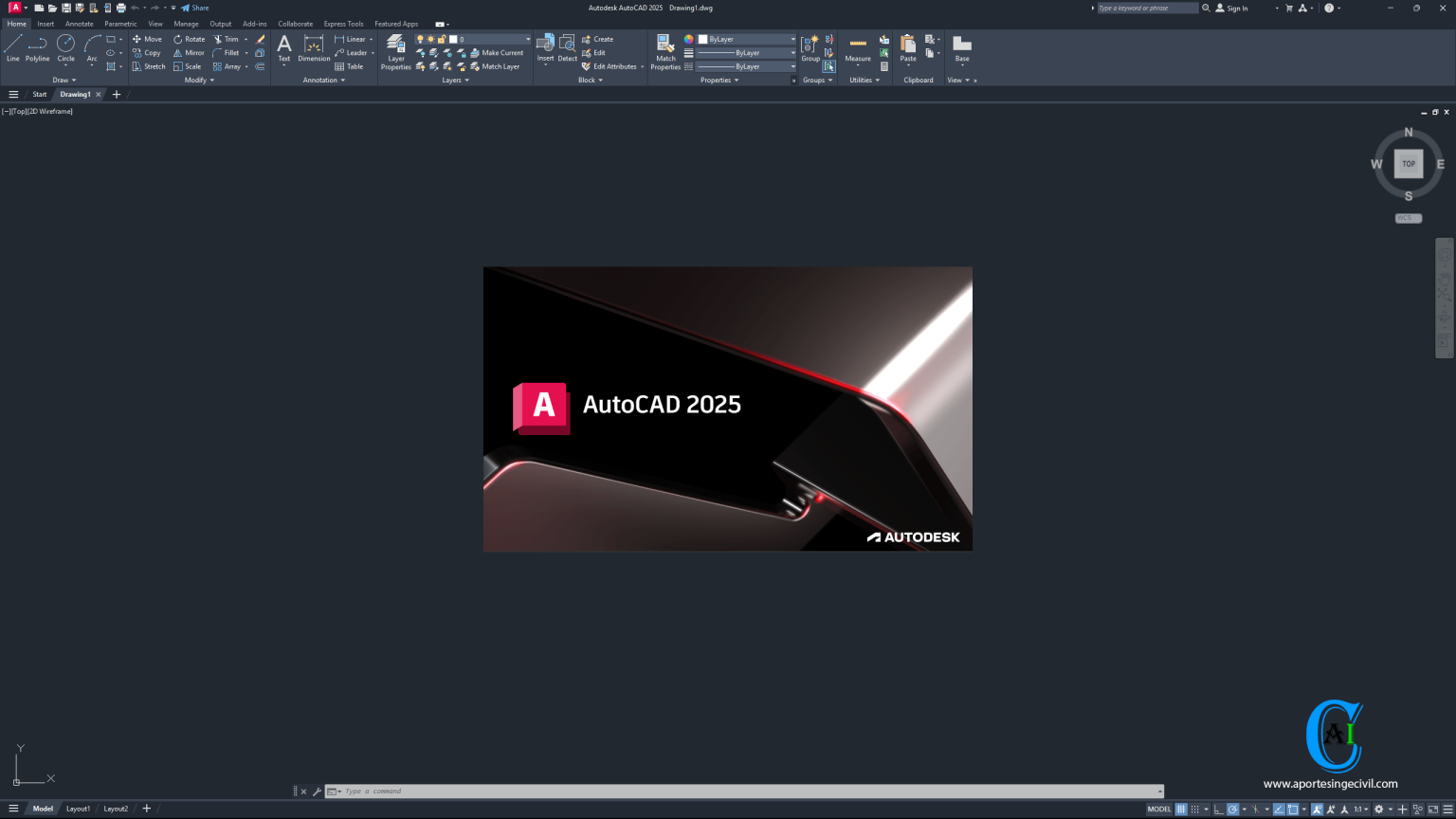 Autodesk AutoCAD 2025 en español e inglés