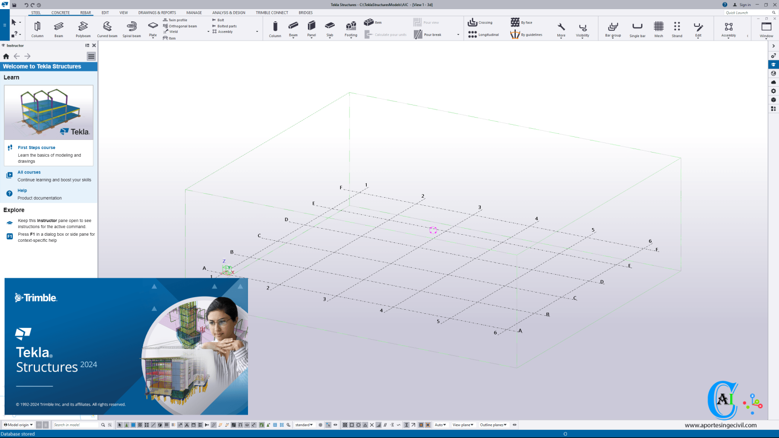 Tekla Structures 2024 SP4.1 (Multilenguaje)