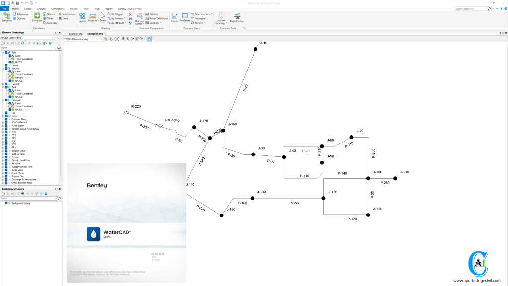 Bentley WaterCAD 2024 (24.00.00.26)