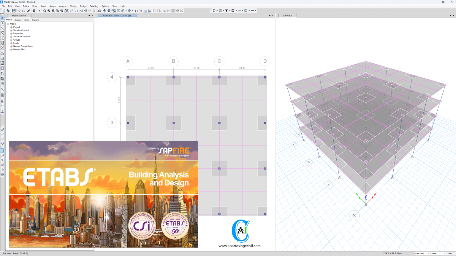 CSI ETABS v22.6.0