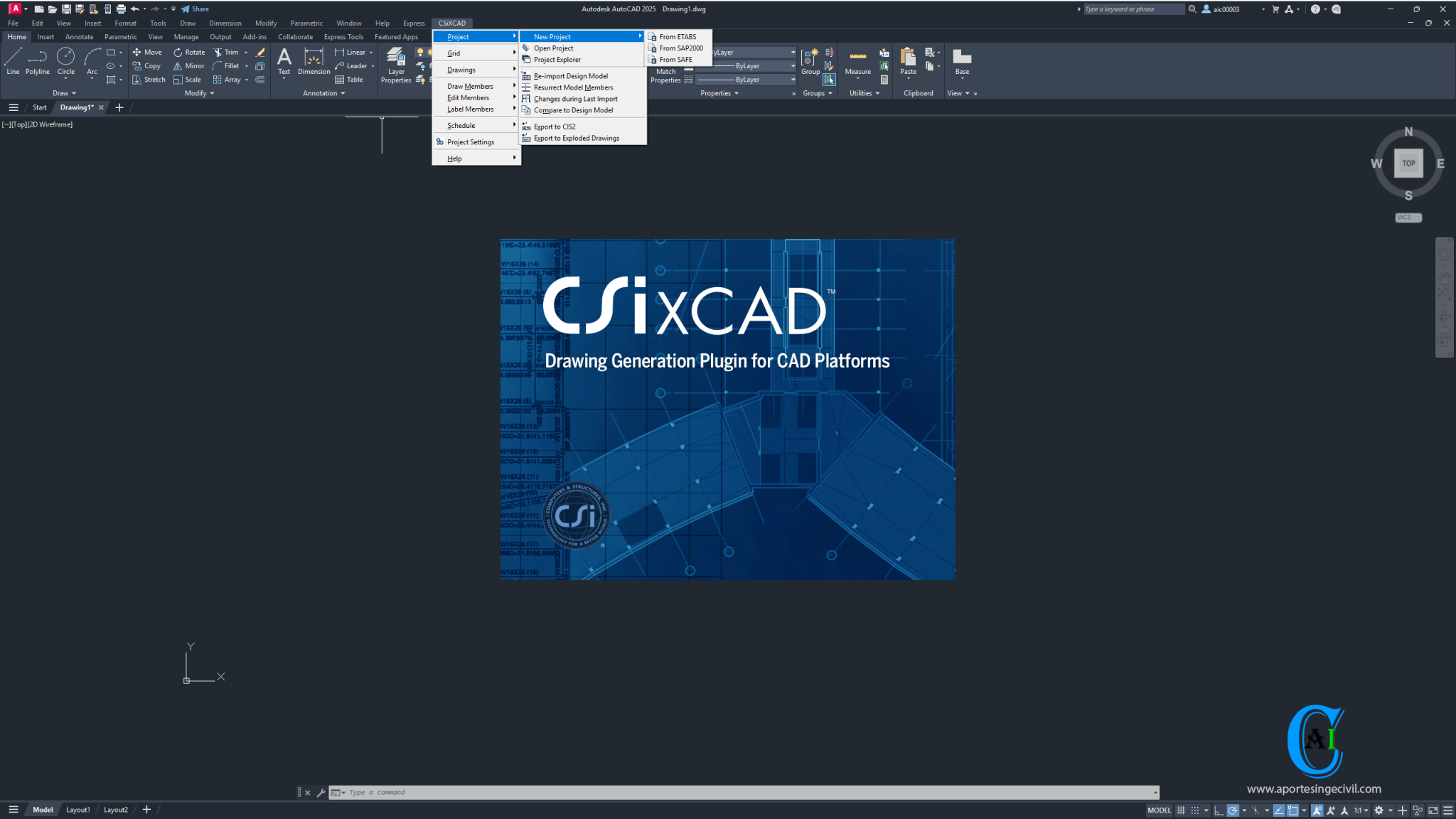 CSI CSiXCAD v21.0.0
