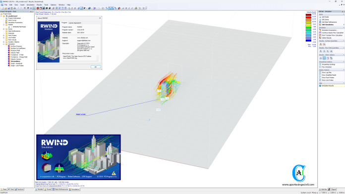 Dlubal RWIND Simulation 3