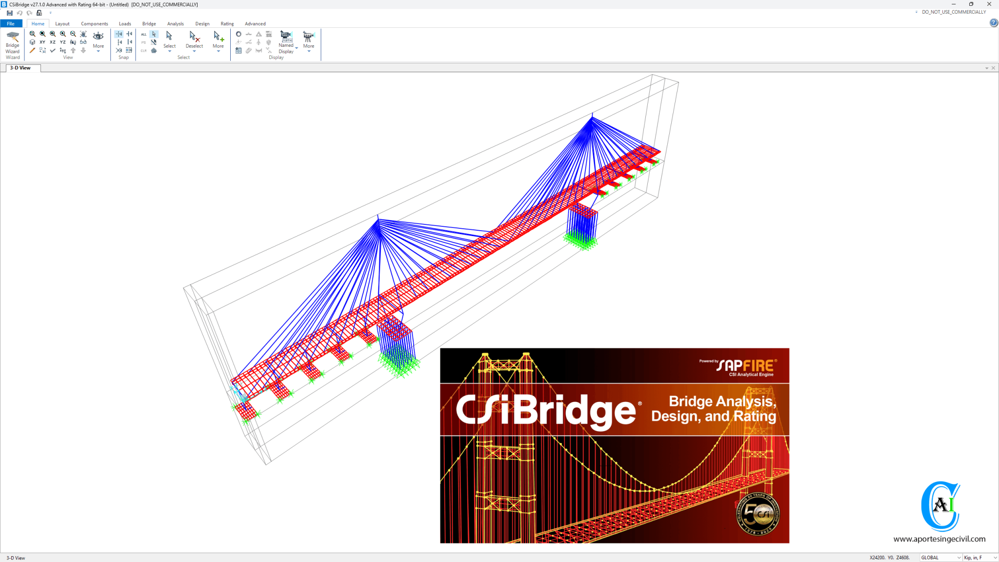 CSiBridge v27.1.0