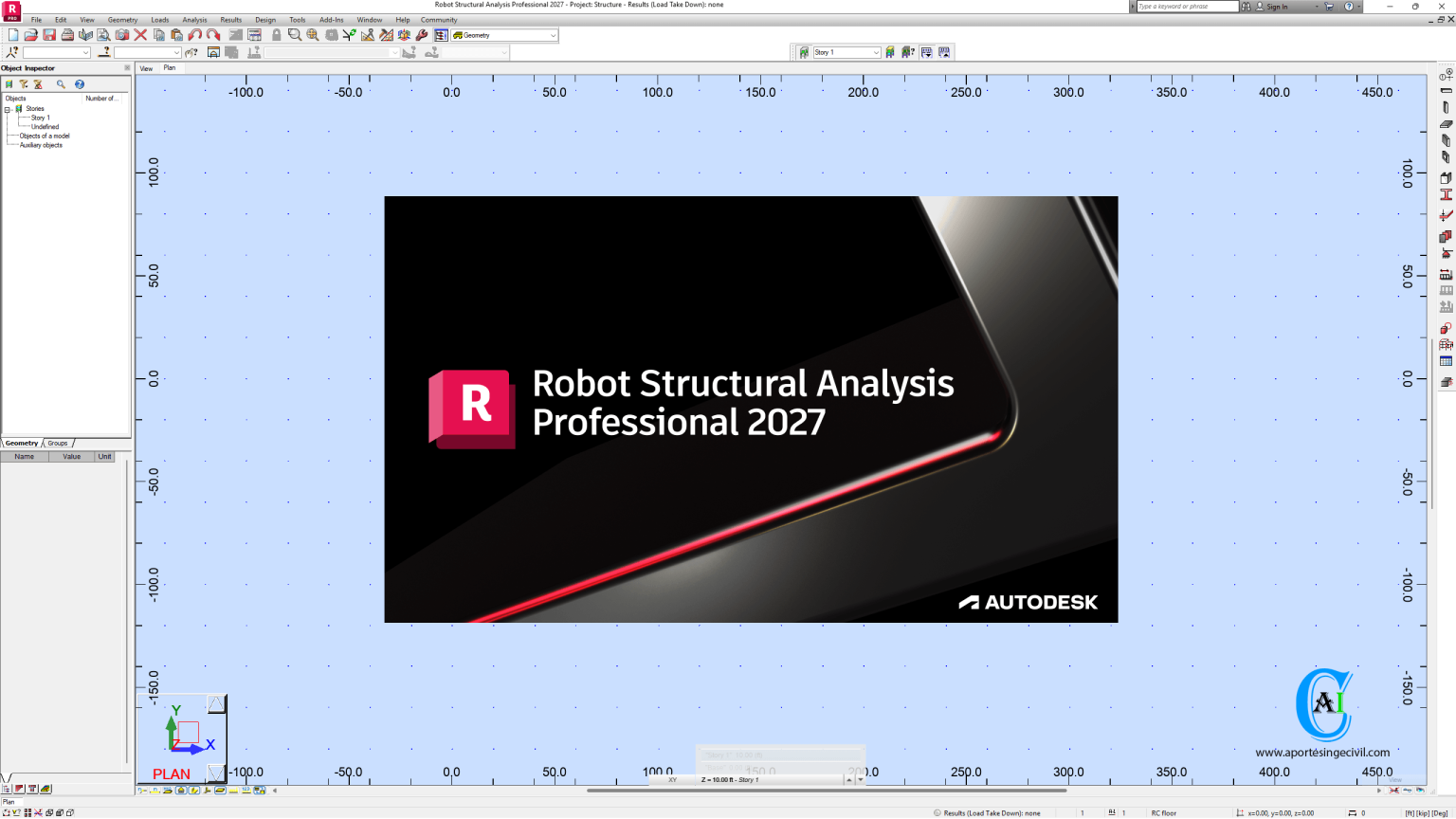 Robot Structral Analysis Program Robot Structural Analysis Professional 2027 (Multilenguaje)