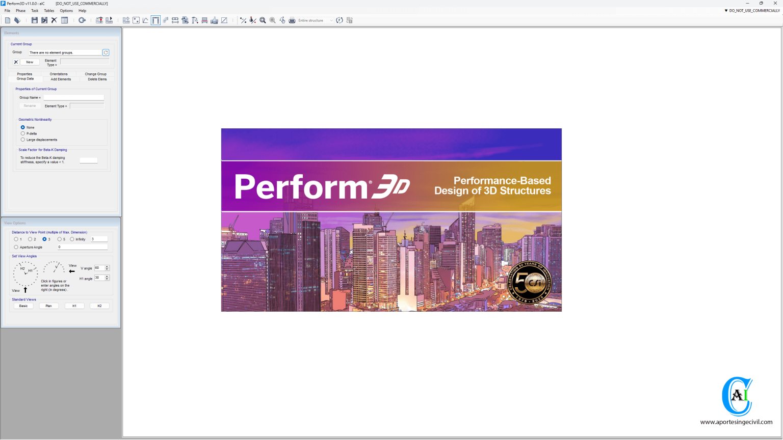 CSI Perform3D v11.0.0